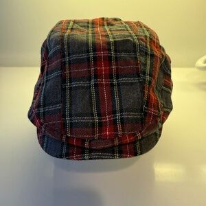 Men's Cap - Plaid - Size: L/XL